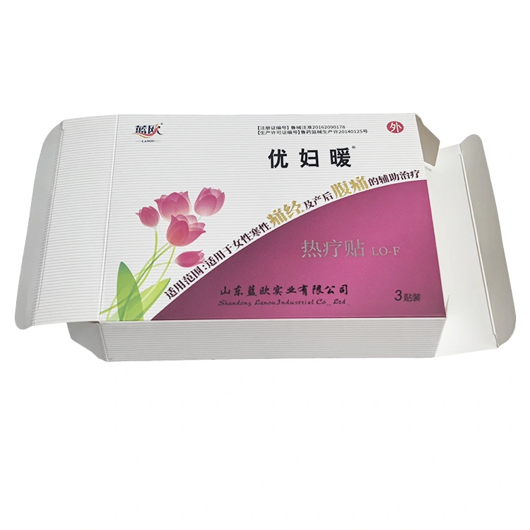 White Cardboard Supplement Boxes