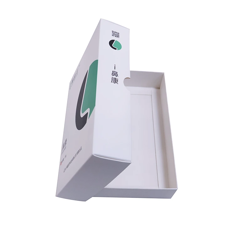 White Cardboard Two-Piece Boxes